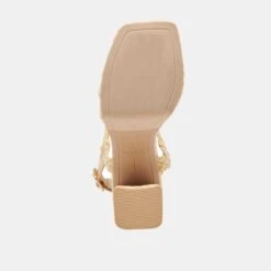 ALYSIA HEELS LT NATURAL RAFFIA -Fashion Shoe Store ALYSIA LTNATRAFFIA 7