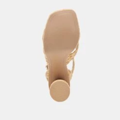 ASALA HEELS LT NATURAL RAFFIA -Fashion Shoe Store ASALA LTNATRAFFIA 7