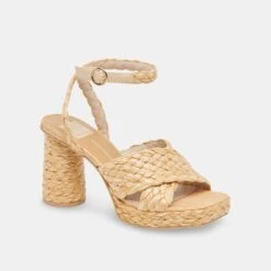ASALA HEELS LT NATURAL RAFFIA -Fashion Shoe Store ASALA LTNATRAFFIA 1