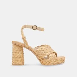 ASALA HEELS LT NATURAL RAFFIA -Fashion Shoe Store ASALA LTNATRAFFIA 2