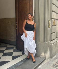 Dolce Vita ANISA BALLET FLATS BLACK LEATHER -Fashion Shoe Store BRITTRAMJIT ANISA BLACK 5