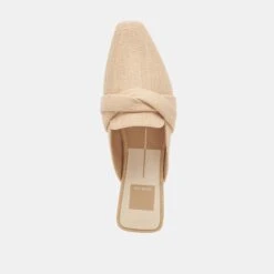 CLARISE FLATS NATURAL LINEN 18 CLARISE FLATS NATURAL LINEN -Fashion Shoe Store CLARISE NATLINEN 6