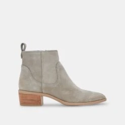 ABLE BOOTIES CONCRETE GREY SUEDE