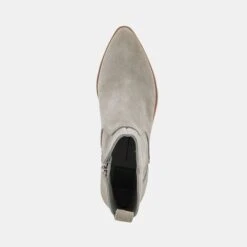 ABLE BOOTIES CONCRETE GREY SUEDE -Fashion Shoe Store DOLCEVITA BOOTIES ABLE CONCRETEGREYSUEDE 06