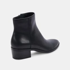 AVALON BOOTIES BLACK LEATHER -Fashion Shoe Store DOLCEVITA BOOTIES AVALON BLACKLEATHER 03