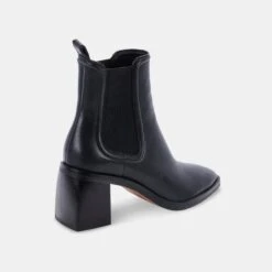 ILIANA BOOTIES BLACK LEATHER -Fashion Shoe Store DOLCEVITA BOOTIES ILIANA BLACKLEATHER 03
