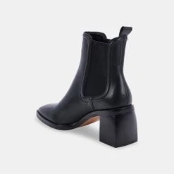 ILIANA BOOTIES BLACK LEATHER -Fashion Shoe Store DOLCEVITA BOOTIES ILIANA BLACKLEATHER 09