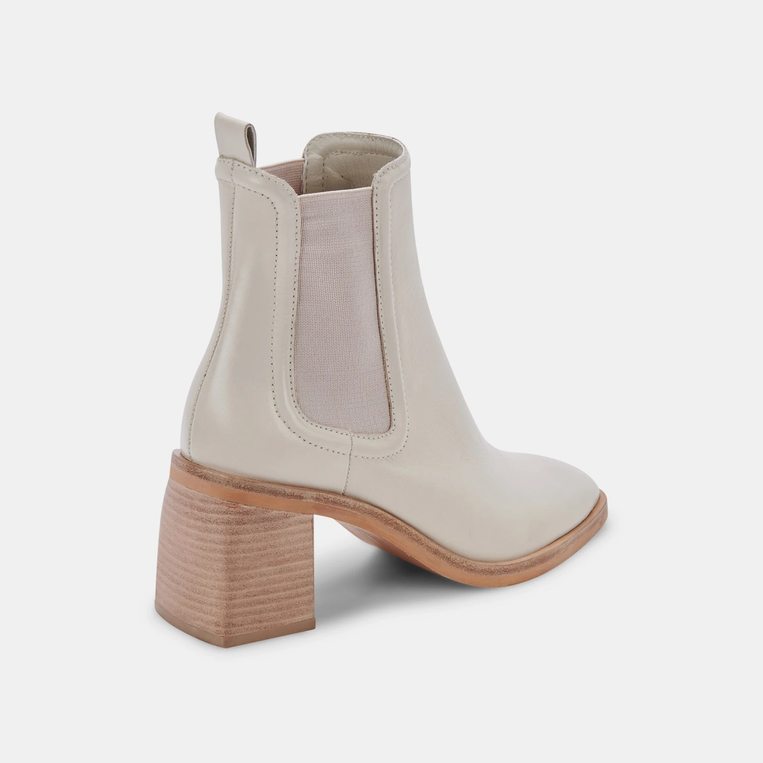 ILIANA BOOTIES IVORY LEATHER 5 ILIANA BOOTIES IVORY LEATHER - Image 3