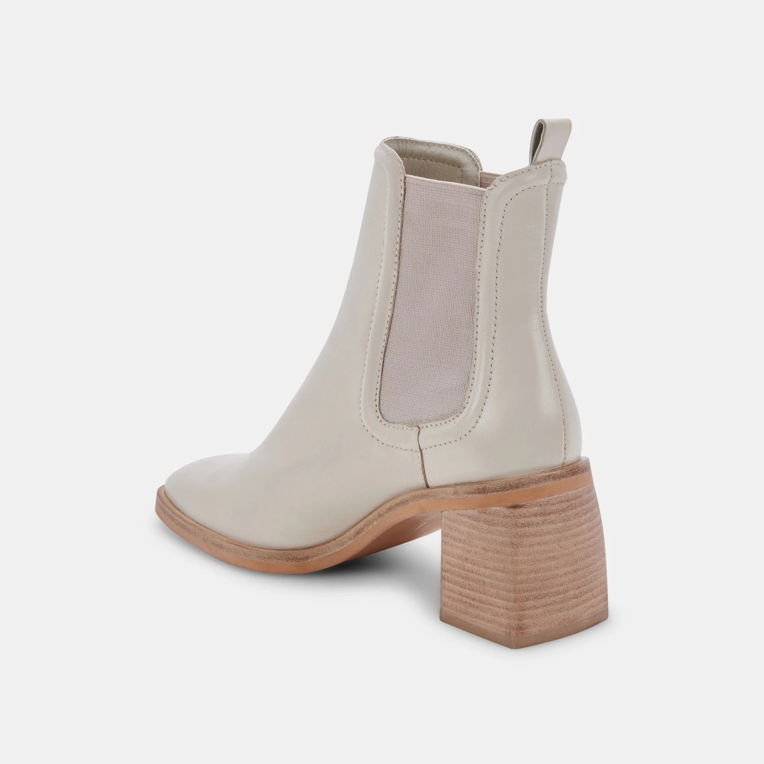 ILIANA BOOTIES IVORY LEATHER 7 ILIANA BOOTIES IVORY LEATHER - Image 5