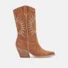 LAWSON BOOTS WHISKEY NUBUCK -Fashion Shoe Store DOLCEVITA BOOTIES LAWSON WHISKEYNUBUCK 02