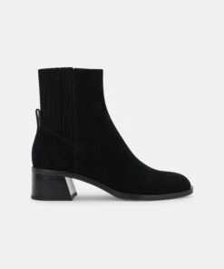 Fashion Shoe Store 25 LAYTON BOOTIES BLACK SUEDE