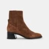 LAYTON BOOTIES DK BROWN SUEDE 1 LAYTON BOOTIES DK BROWN SUEDE -Fashion Shoe Store DOLCEVITA BOOTIES LAYTON DKBROWNSUEDE 02