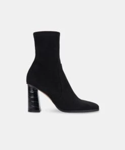PETYA BOOTIES BLACK STELLA SUEDE