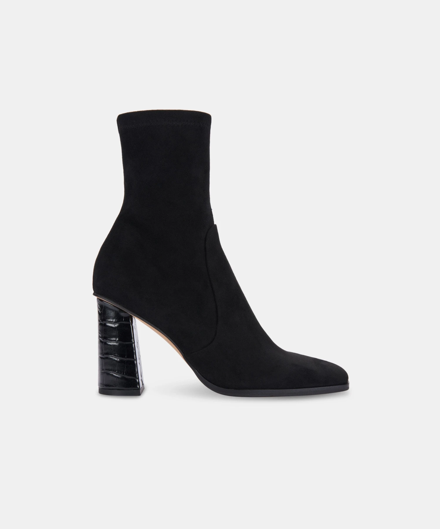 PETYA BOOTIES BLACK STELLA SUEDE 3 PETYA BOOTIES BLACK STELLA SUEDE