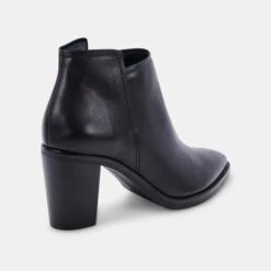 SPADE BOOTIES BLACK LEATHER -Fashion Shoe Store DOLCEVITA BOOTIES SPADE BLACKLEATHER 03