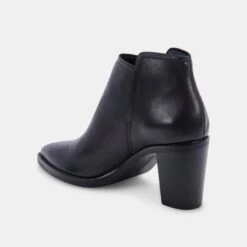 SPADE BOOTIES BLACK LEATHER -Fashion Shoe Store DOLCEVITA BOOTIES SPADE BLACKLEATHER 09
