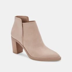 SPADE BOOTIES DUNE NUBUCK -Fashion Shoe Store DOLCEVITA BOOTIES SPADE DUNENUBUCK 01