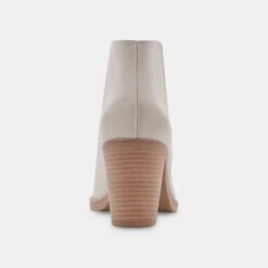 SPADE BOOTIES IVORY NUBUCK -Fashion Shoe Store DOLCEVITA BOOTIES SPADE IVORYNUBUCK 05