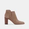 SPADE BOOTIES MUSHROOM SUEDE -Fashion Shoe Store DOLCEVITA BOOTIES SPADE MUSHROOMSUEDE 02