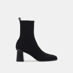Fashion Shoe Store 29 ALAYA BOOTIES BLACK KNIT