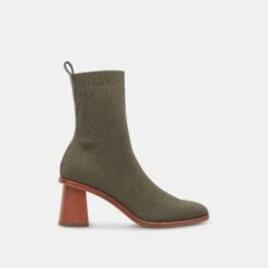 Dolce Vita ALAYA BOOTIES OLIVE KNIT