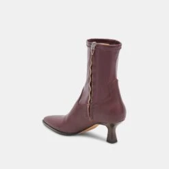 Dolce Vita ARYA BOOTS WINE LEATHER -Fashion Shoe Store DOLCEVITA BOOTS ARYA WINELEATHER 09