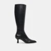 Dolce Vita AUGGIE BOOTS BLACK DRITAN LEATHER -Fashion Shoe Store DOLCEVITA BOOTS AUGGIE BLACKLEATHER 02