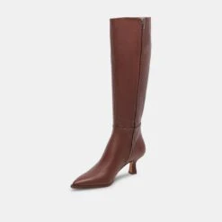 Dolce Vita AUGGIE BOOTS CHOCOLATE DRITAN LEATHER 18 Dolce Vita AUGGIE BOOTS CHOCOLATE DRITAN LEATHER -Fashion Shoe Store DOLCEVITA BOOTS AUGGIE CHOCOLATELEATHER 08