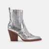 BEAUX BOOTS SILVER LEATHER -Fashion Shoe Store DOLCEVITA BOOTS BEAUX SILVERLEATHER 02