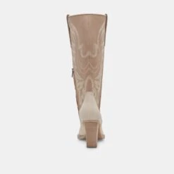 Dolce Vita BLANCH BOOTS TAUPE MULTI NUBUCK -Fashion Shoe Store DOLCEVITA BOOTS BLANCH TAUPEMULTINUBUCK 05