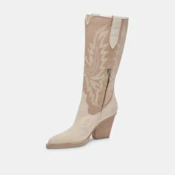 Dolce Vita BLANCH BOOTS TAUPE MULTI NUBUCK -Fashion Shoe Store DOLCEVITA BOOTS BLANCH TAUPEMULTINUBUCK 08