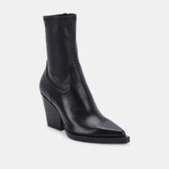 BOYD BOOTS BLACK LEATHER 15 BOYD BOOTS BLACK LEATHER -Fashion Shoe Store DOLCEVITA BOOTS BOYD BLACKLEATHER 01
