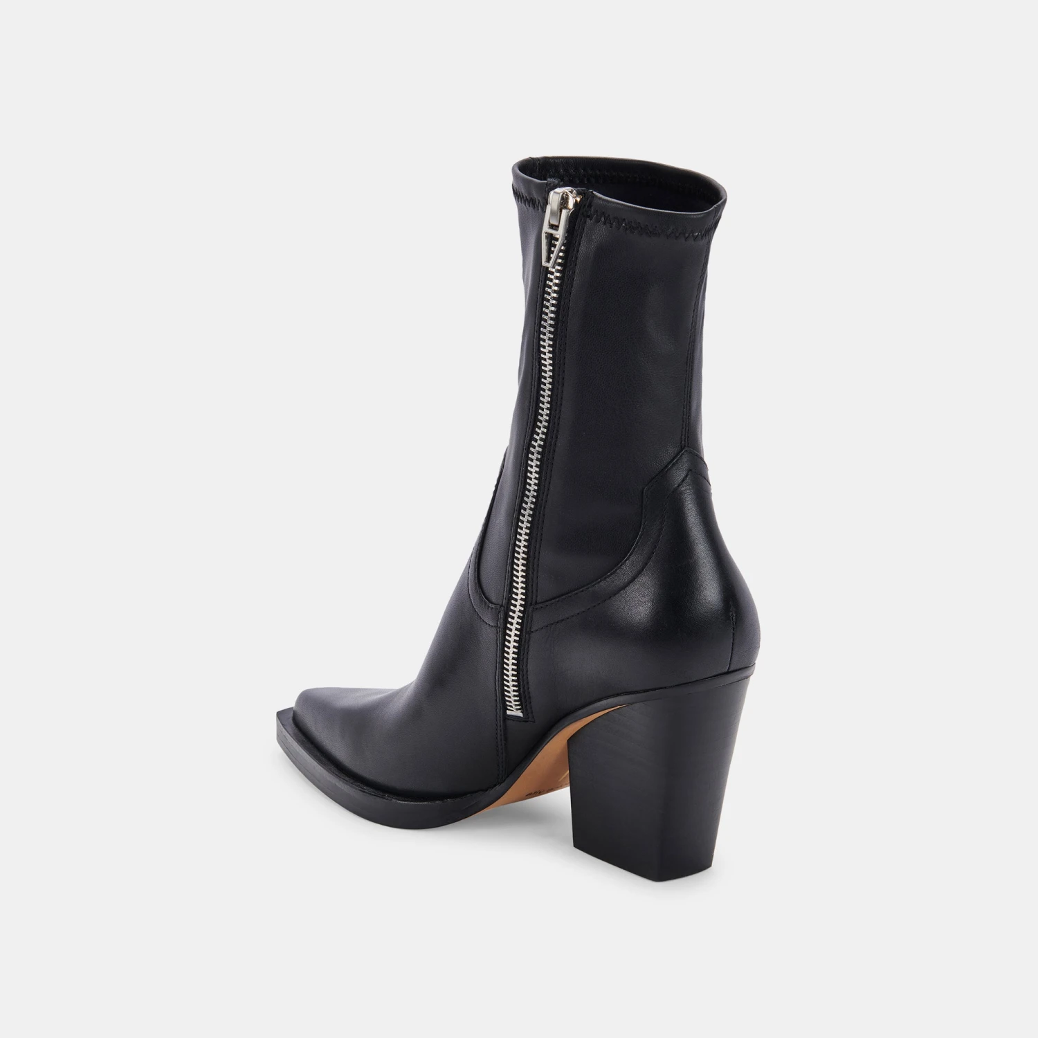 BOYD BOOTS BLACK LEATHER 8 BOYD BOOTS BLACK LEATHER - Image 6