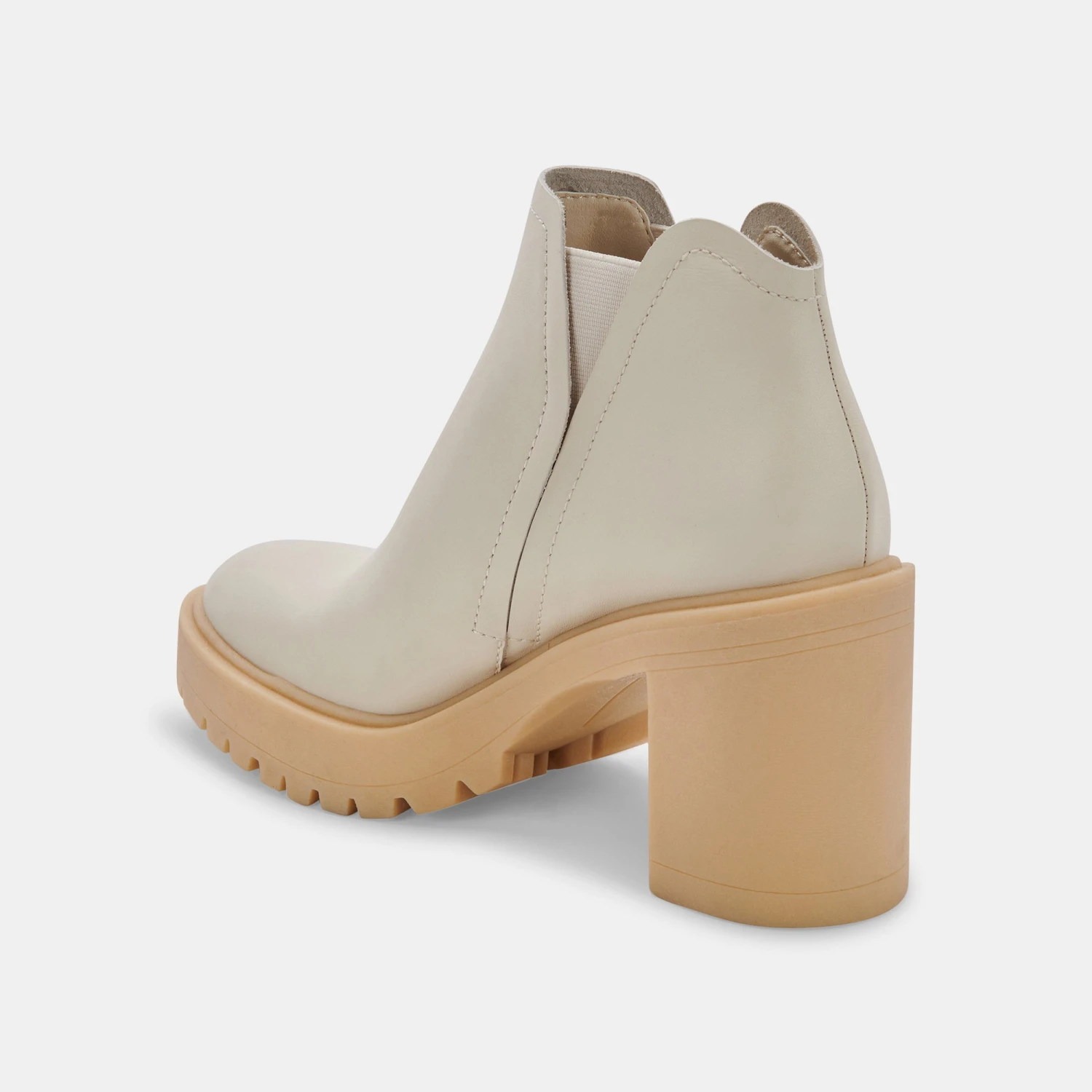 CASHE H2O BOOTS IVORY LEATHER 7 CASHE H2O BOOTS IVORY LEATHER - Image 5