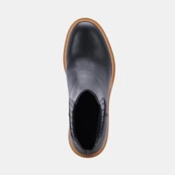 CASTER H2O BOOTIES ONYX LEATHER -Fashion Shoe Store DOLCEVITA BOOTS CASTERH2O ONYXLEATHERH2O 06