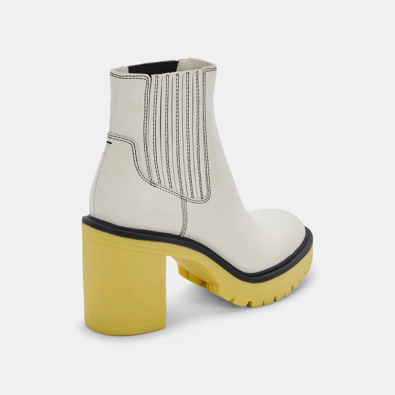 CASTER H2O BOOTIES WHITE GREEN LEATHER 5 CASTER H2O BOOTIES WHITE GREEN LEATHER - Image 3