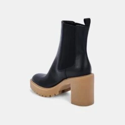 COEN H2O BOOTS BLACK LEATHER -Fashion Shoe Store DOLCEVITA BOOTS COENH2O BLACKLEATHERH2O 09