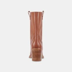 COLETE BOOTS COGNAC LEATHER -Fashion Shoe Store DOLCEVITA BOOTS COLETE COGNACLEATHER 05