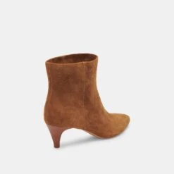 Dolce Vita DEE WIDE BOOTIES BROWN SUEDE -Fashion Shoe Store DOLCEVITA BOOTS DEE BROWNSUEDE 03