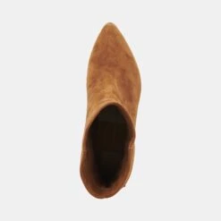 Dolce Vita DEE WIDE BOOTIES BROWN SUEDE -Fashion Shoe Store DOLCEVITA BOOTS DEE BROWNSUEDE 06