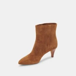Dolce Vita DEE WIDE BOOTIES BROWN SUEDE -Fashion Shoe Store DOLCEVITA BOOTS DEE BROWNSUEDE 08