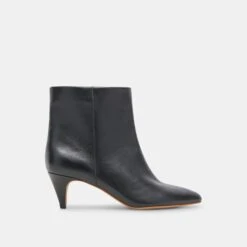 Dolce Vita DEE WIDE BOOTIES JET BLACK LEATHER