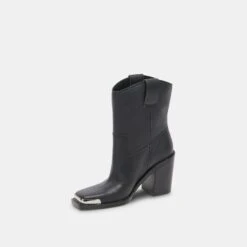 Dolce Vita FALON BOOTS BLACK LEATHER 20 Dolce Vita FALON BOOTS BLACK LEATHER -Fashion Shoe Store DOLCEVITA BOOTS FALON BLACKLEATHER 08