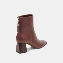 FIFI H2O WIDE BOOTIES CHOCOLATE LEATHER -Fashion Shoe Store DOLCEVITA BOOTS FIFIH2O CHOCOLATELEATHERH2O 03 35284d02 0487 4b5b 8099 33520570d73e