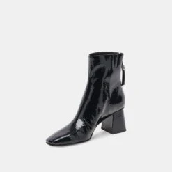FIFI H2O WIDE BOOTIES MIDNIGHT CRINKLE PATENT -Fashion Shoe Store DOLCEVITA BOOTS FIFIH2O MIDNIGHTCRINKLEPATENTH2O 08 e8d26f81 5bd1 4697 807f 2fbb911a2e30