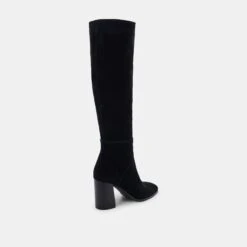 FYNN BOOTS BLACK SUEDE -Fashion Shoe Store DOLCEVITA BOOTS FYNN BLACKSTELLA 03