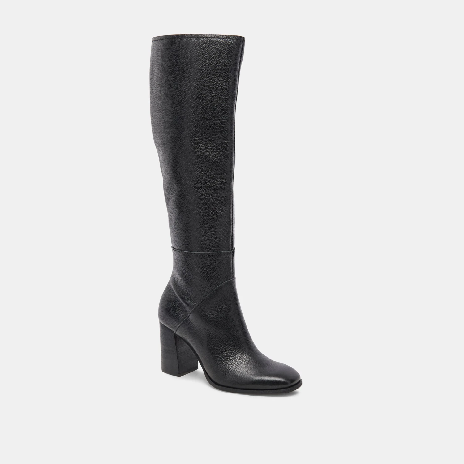 Dolce Vita FYNN WIDE CALF BOOTS ONYX LEATHER 4 Dolce Vita FYNN WIDE CALF BOOTS ONYX LEATHER - Image 2