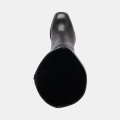 Dolce Vita FYNN BOOTS ONYX LEATHER -Fashion Shoe Store DOLCEVITA BOOTS FYNN ONYXLEATHER 06