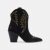 GINNI BOOTIES BLACK NUBUCK -Fashion Shoe Store DOLCEVITA BOOTS GINNI BLACKNUBUCK 02