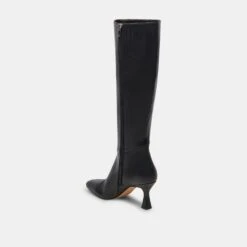Dolce Vita GYRA WIDE CALF BOOTS BLACK LEATHER -Fashion Shoe Store DOLCEVITA BOOTS GYRA BLACKLEATHER 09 c38bd1f6 4e79 40e5 9089 fb30f36b767f